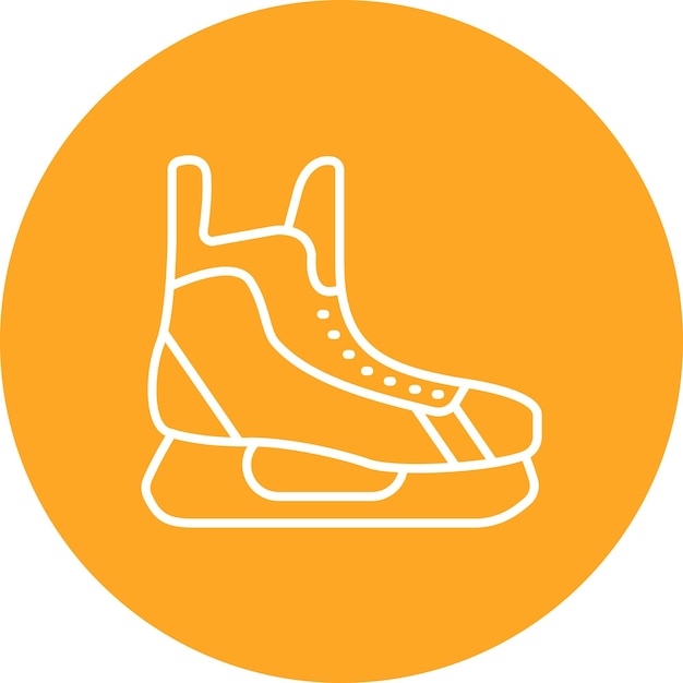 Icono del patinaje sobre hielo