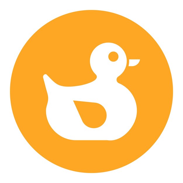 El icono del pato de goma