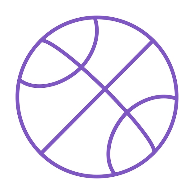 Icono de la pelota de canasta