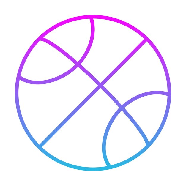 Icono de la pelota de canasta