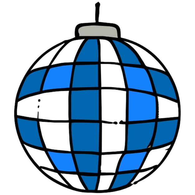 El icono de la pelota de discoteca