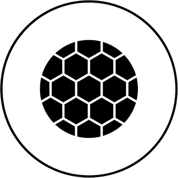 Icono de la pelota de fútbol