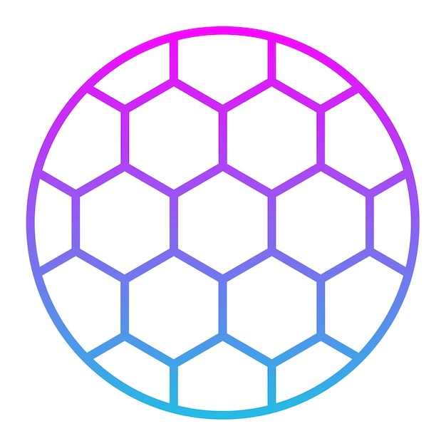 Icono de la pelota de fútbol