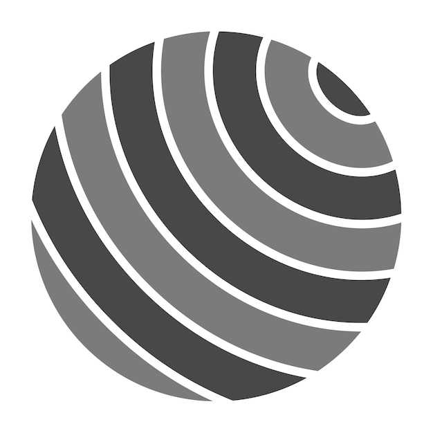 Icono de la pelota de gimnasio