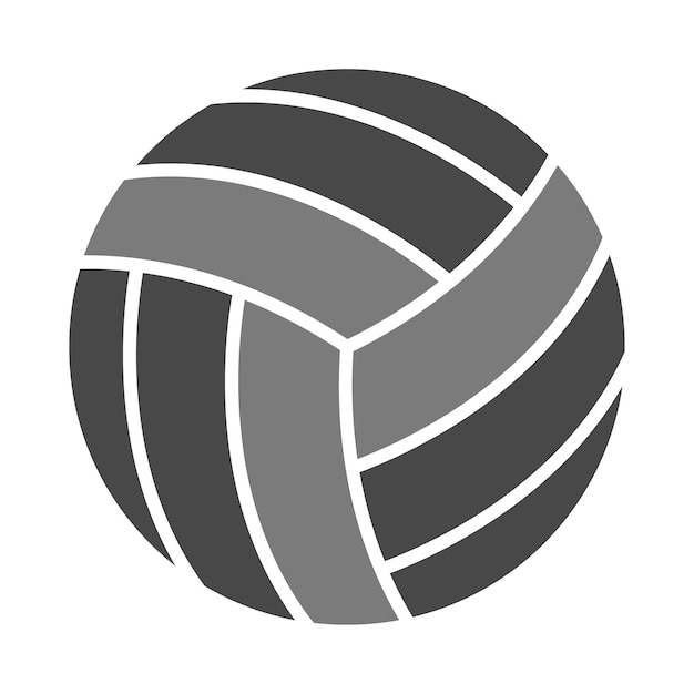 Icono de la pelota de voleibol