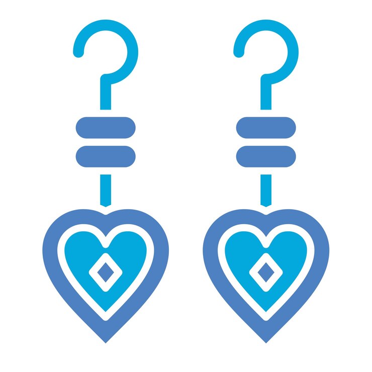 Vector icono de los pendientes