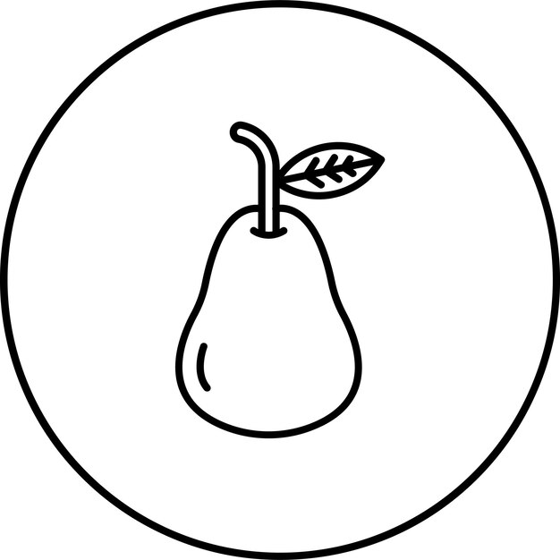 Icono de la pera