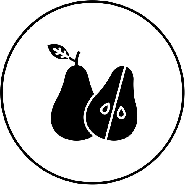 Icono de la pera