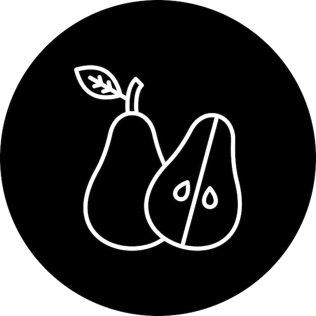 Icono de la pera