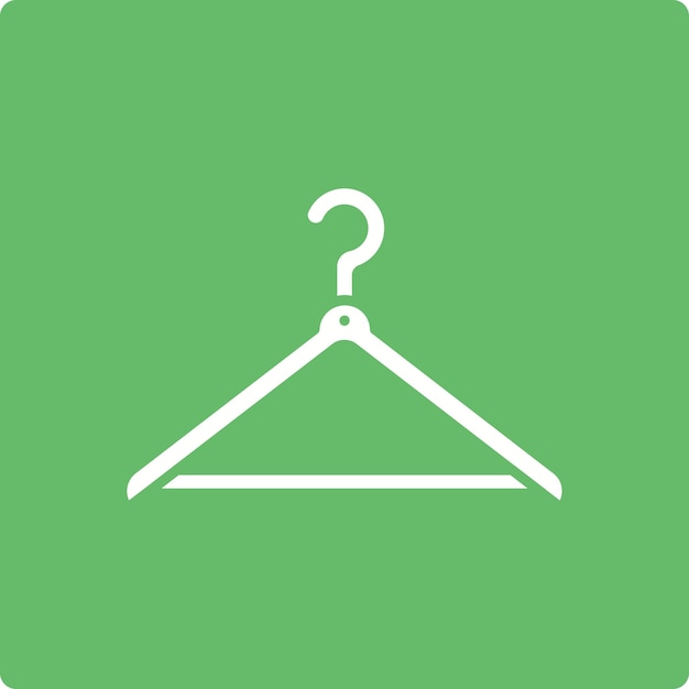 Icono de la percha de la ropa