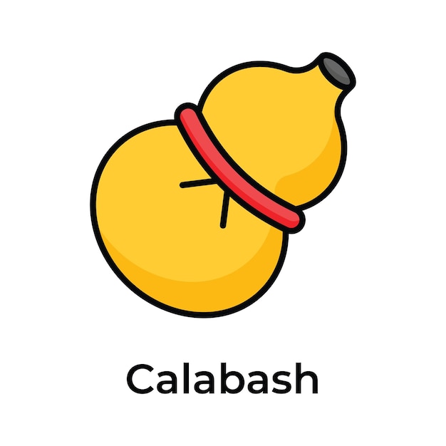 Icono perfectamente diseñado de calabaza listo para usar en sitios web y aplicaciones móviles