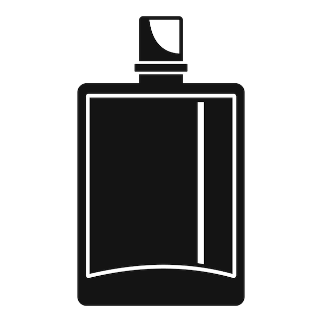 Icono de perfume de lima Ilustración simple del icono de vector de perfume de lima para diseño web aislado sobre fondo blanco