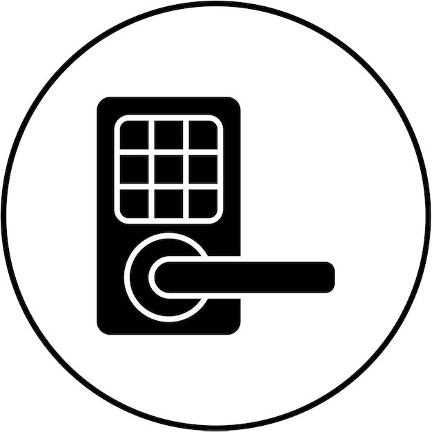 Icono de la perilla de la puerta