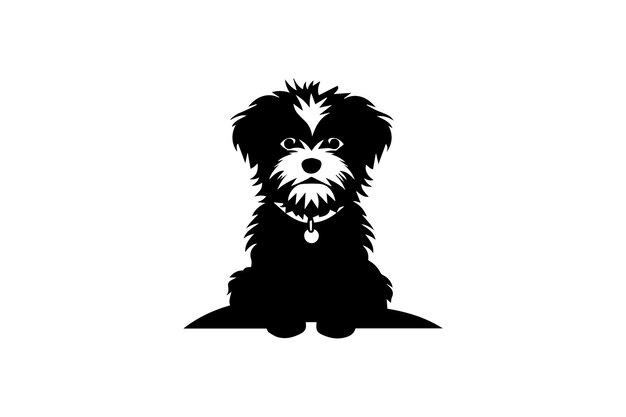 Vector el icono del perro eskipoo