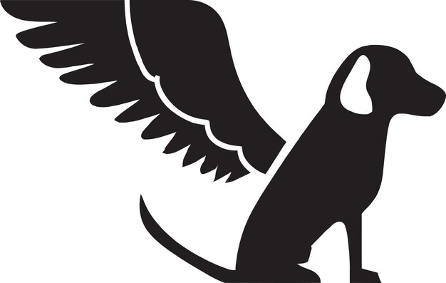 El icono del perro de la suerte