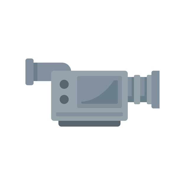 Icono de persona de prensa de TV Ilustración plana del icono de vector de persona de prensa de TV para diseño web