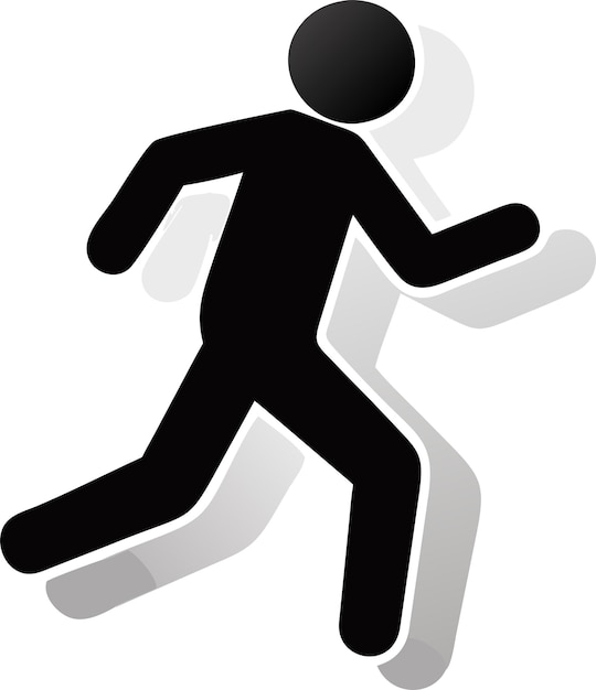 Icono de la persona que está corriendo