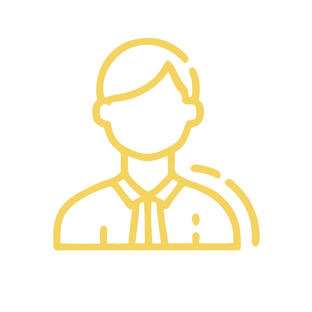 Icono de personas planas Ilustración de capa vectorial PNG transparente