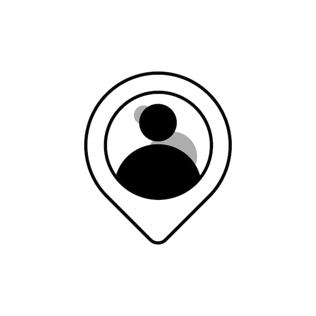 Icono de personas de ubicación