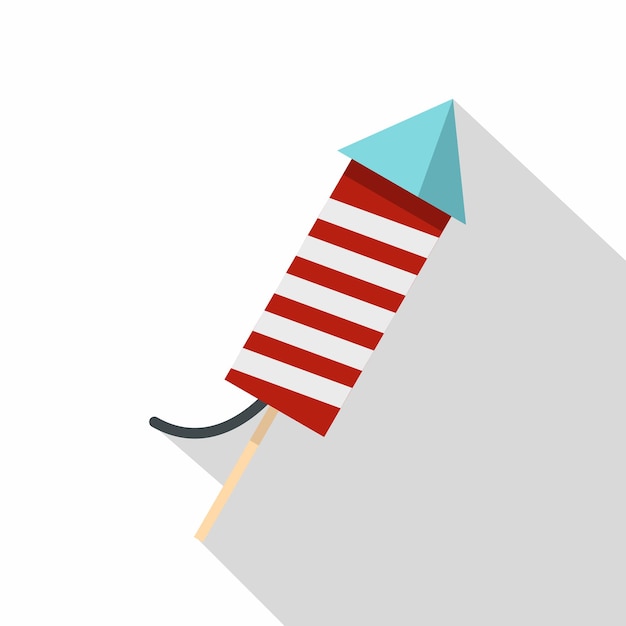Icono de petardo Ilustración plana del icono de vector de petardo para web