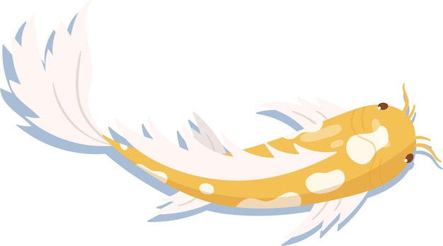 El icono del pez Koi