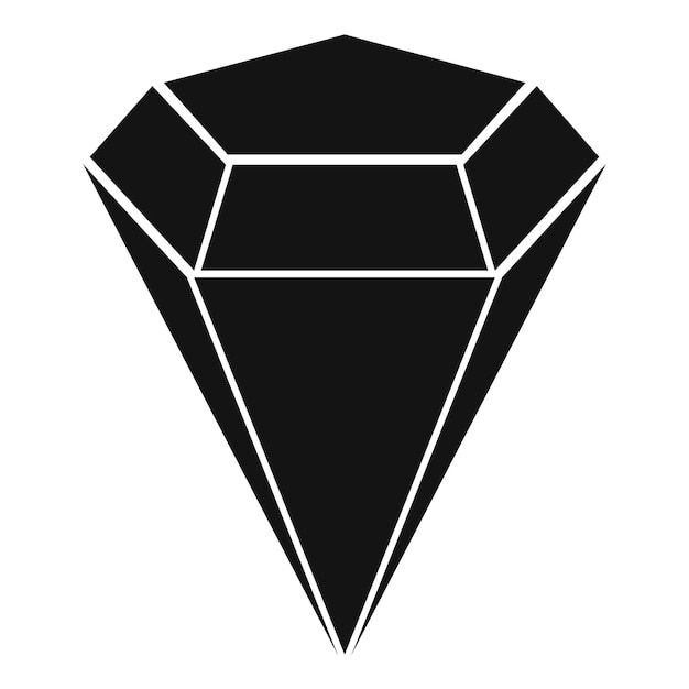 Icono de piedra preciosa marquesa Ilustración simple del icono de vector de piedra preciosa marquesa para diseño web aislado sobre fondo blanco
