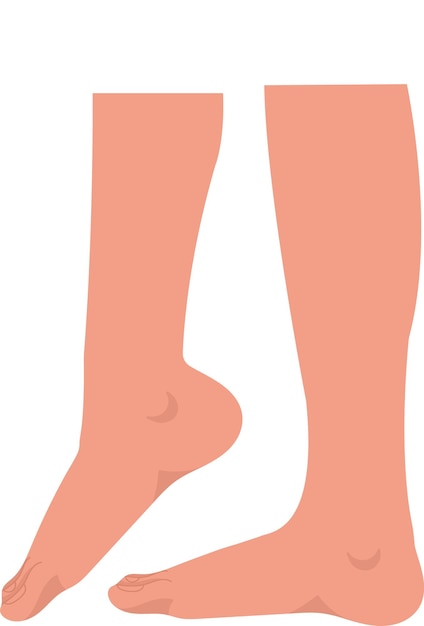 Icono de las piernas de la mujer