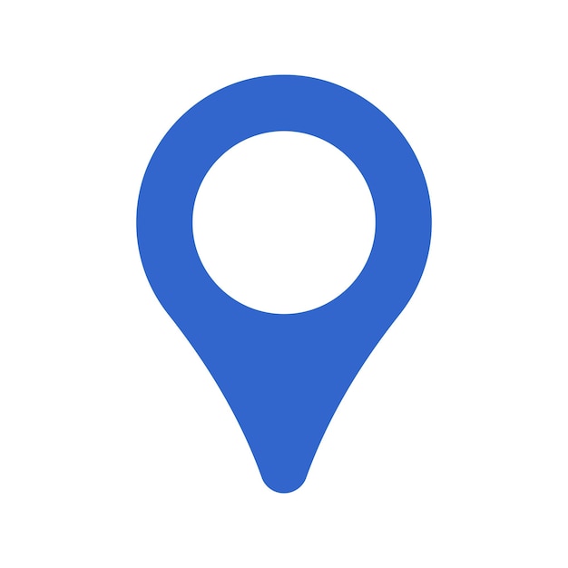 Icono del pin de la ubicación
