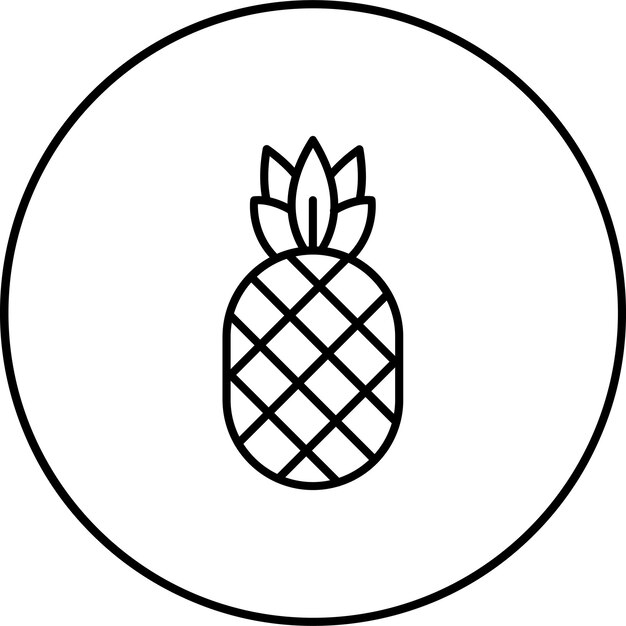 El icono de la piña