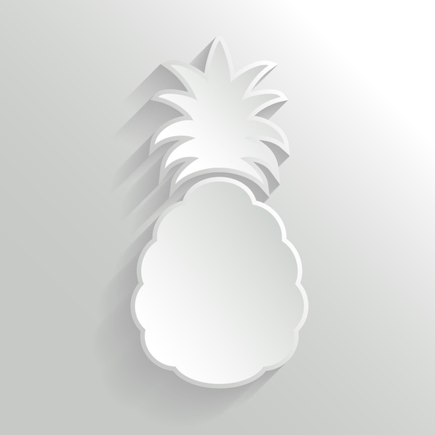 Icono de piña