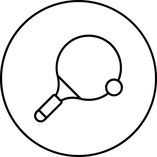 El icono del ping pong