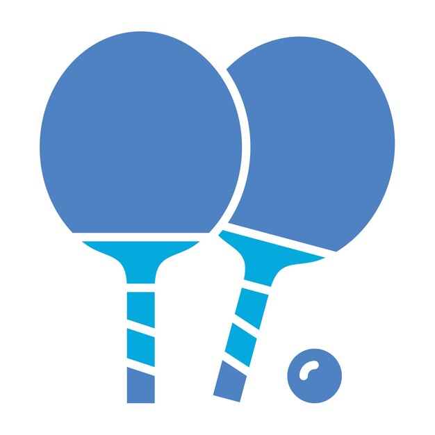 El icono del ping pong
