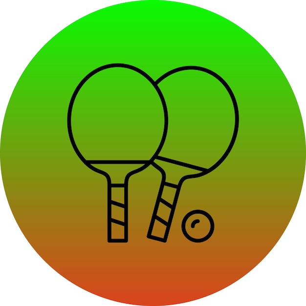 El icono del ping pong
