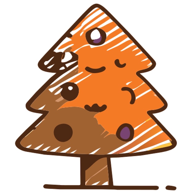 icono de pinos de relleno de desplazamiento