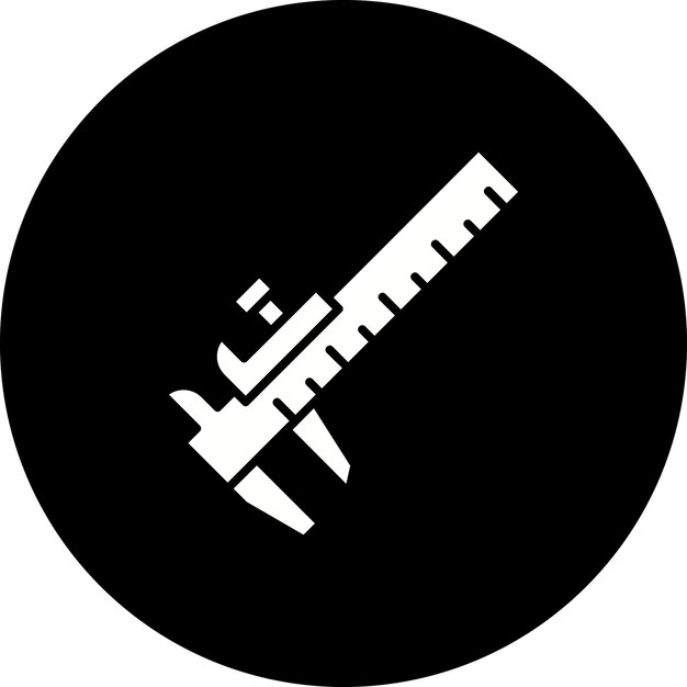 Icono de la pinza de Vernier