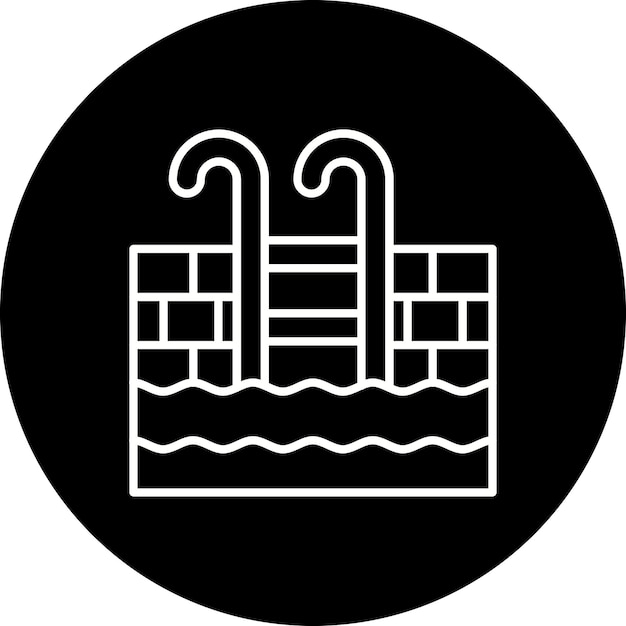 El icono de la piscina