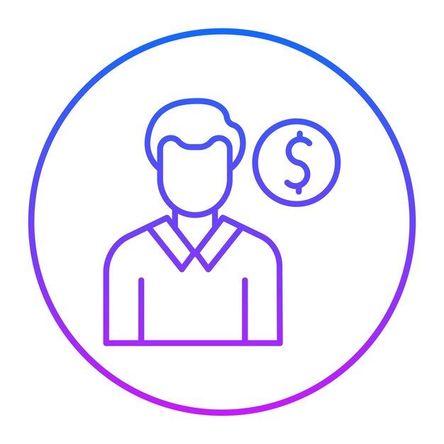 El icono de la pista de la malversación