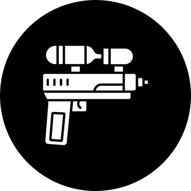 El icono de la pistola de agua