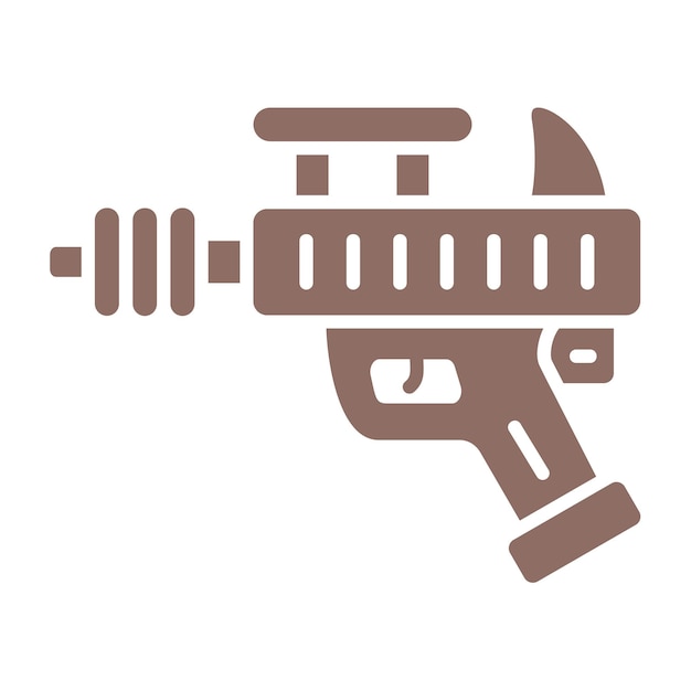 El icono de la pistola espacial