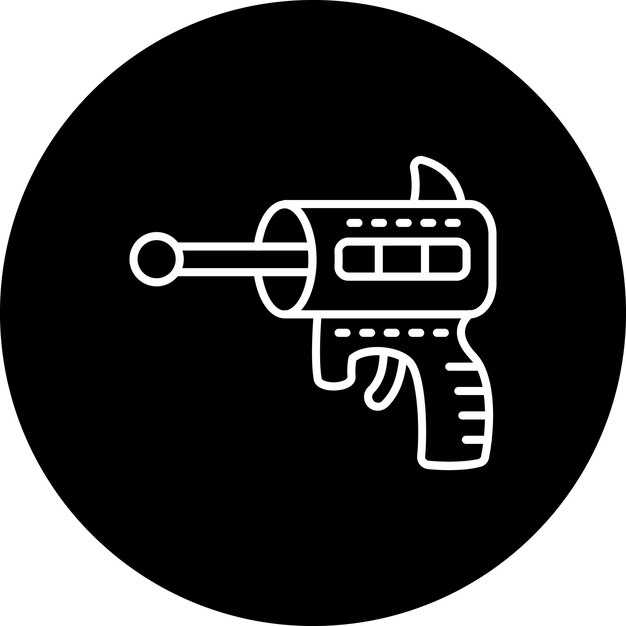 El icono de la pistola espacial