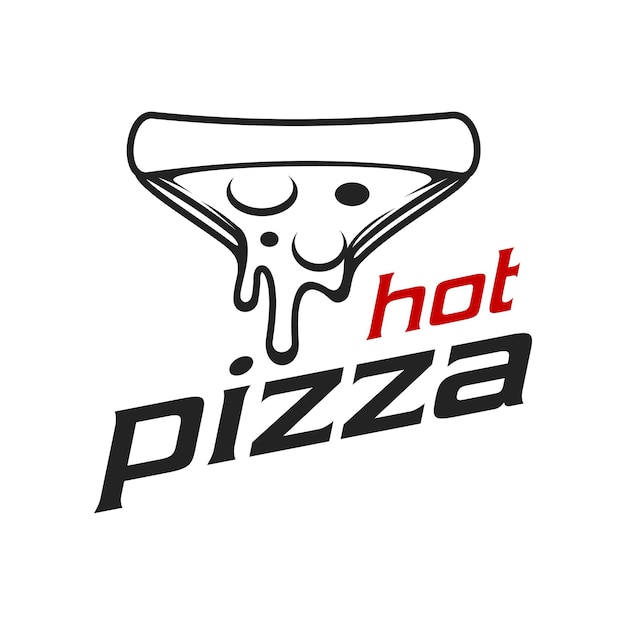 Icono de pizza de restaurante italiano pizzería