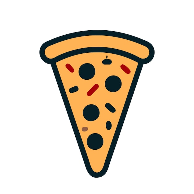 El icono de la pizza