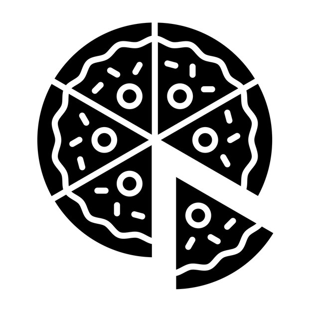 El icono de la pizza