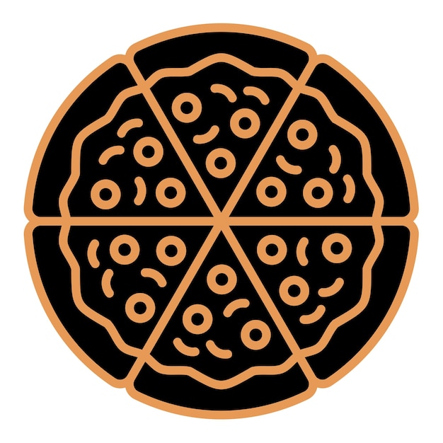 El icono de la pizza