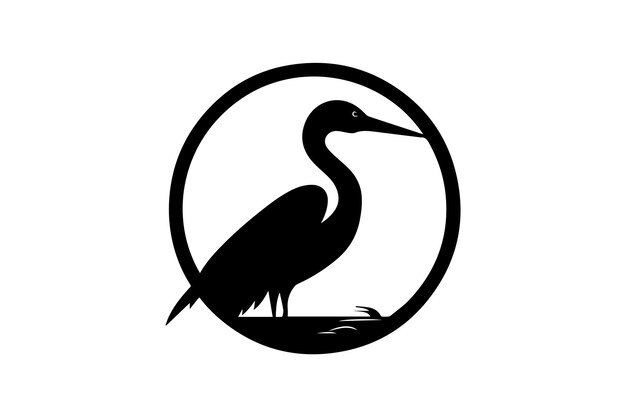 Icono plano Anhinga