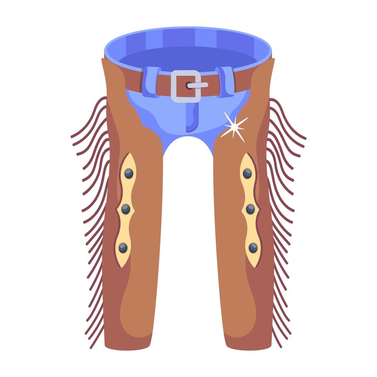 Vector un ícono plano editable de pantalones vaqueros