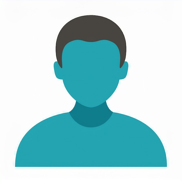 icono plano para el perfil de usuario