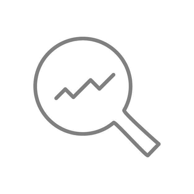 Icono plano vectorial Icono gris aislado sobre fondo blanco Concepto de negocio Perfecto para sus ideas creativas