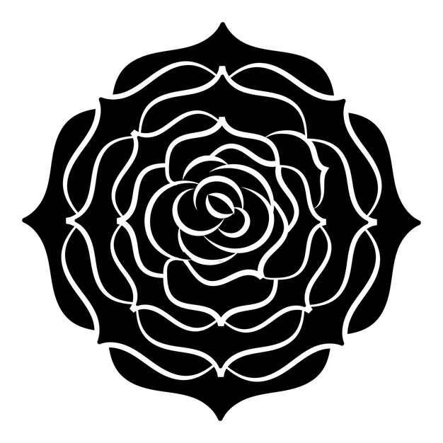Vector icono de planta suculenta botánica ilustración simple del icono de vector de planta suculenta botánica para diseño web aislado sobre fondo blanco