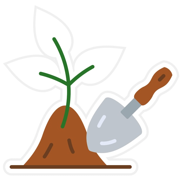 Icono de plantación